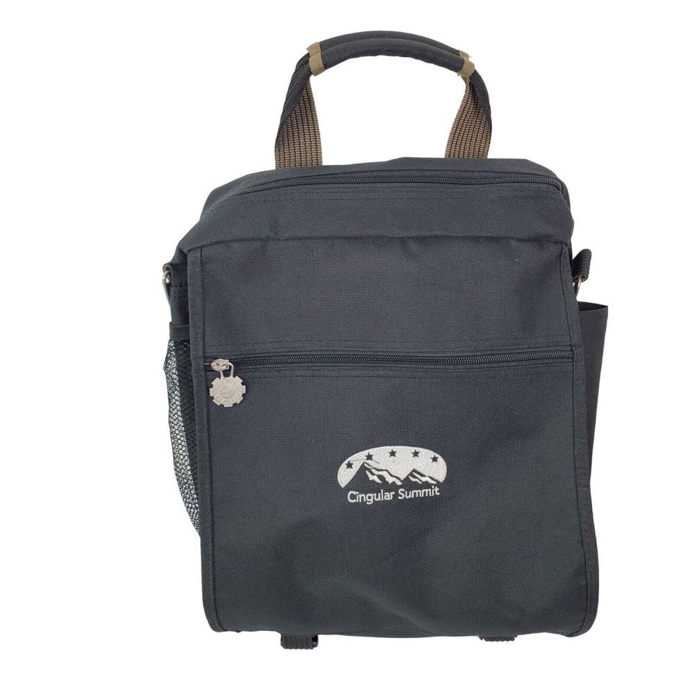Black Laptop Bag - Compact Men's Carry